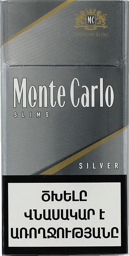 Ծխախոտ «Monte Carlo Silver Slims»