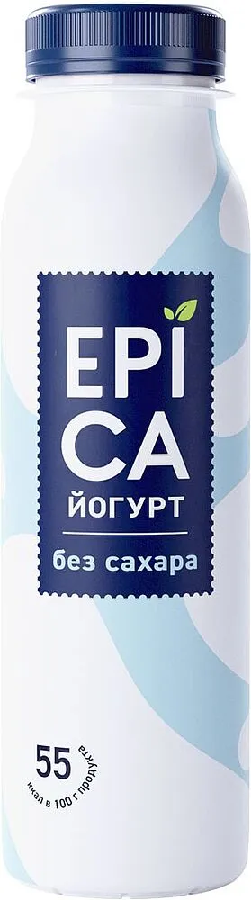 Յոգուրտ ըմպելի դասական «Epica» 260գ, յուղայնությունը՝ 2.9%