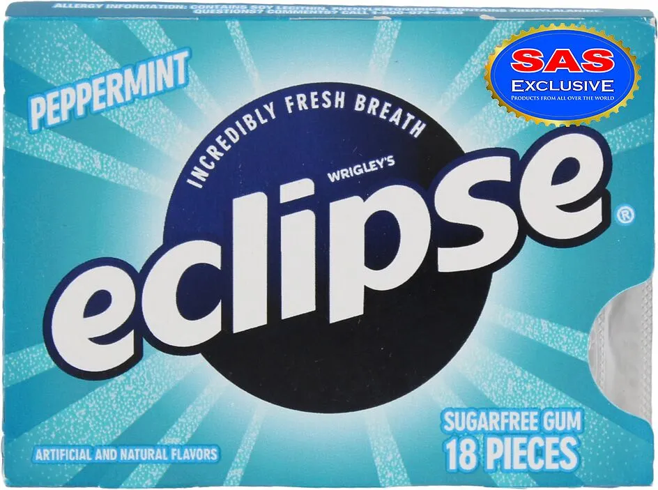 Մաստակ կծու անանուխի «Eclipse»