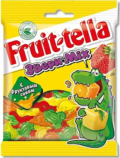 Մարմելադ մրգային «Fruittella Zoomania» 70գ