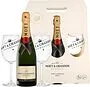 Շամպայն և բաժակներ «Moet & Chandon Brut Imperial» 0.75լ