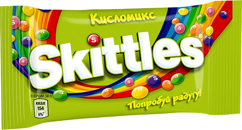 Դրաժե թթու «Skittles» 38գ