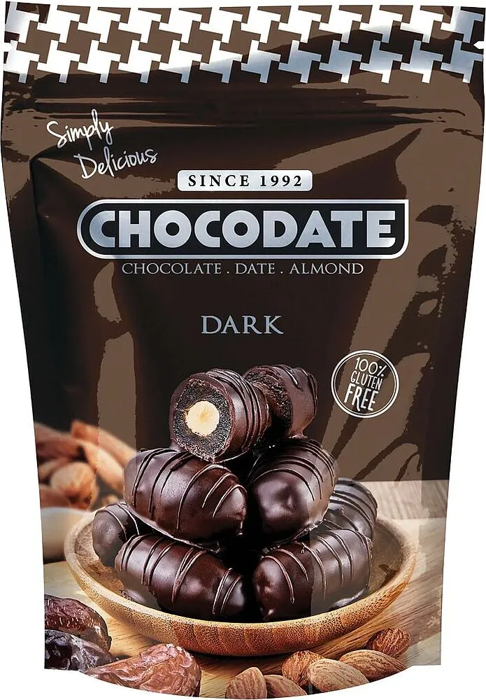 Արմավ շոկոլադապատ «Chocodate Extra Dark» 250գ