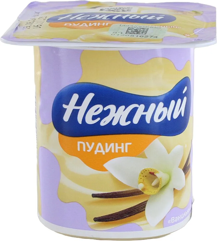 Պուդինգ վանիլային «Нежный» 100գ, յուղայնությունը՝ 2,8%
