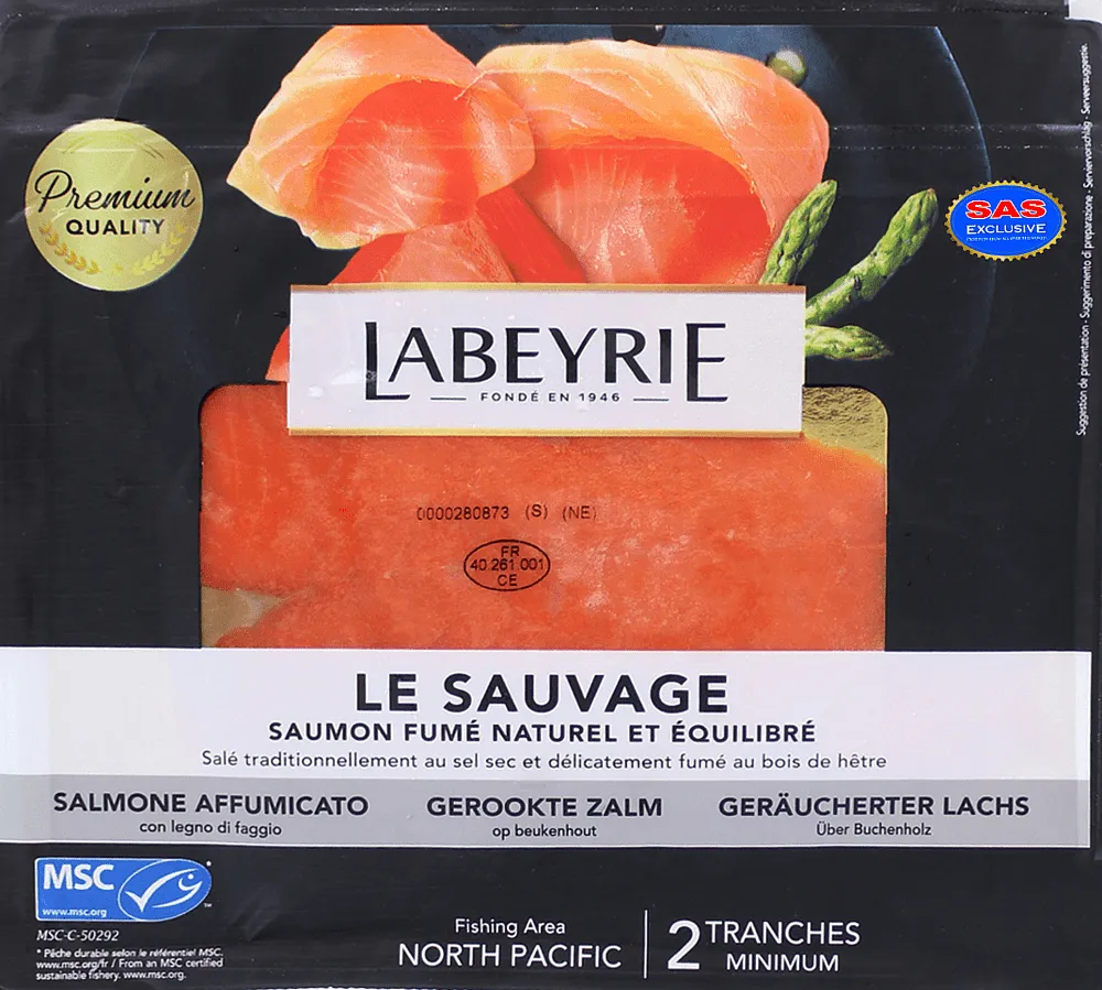 Սաղմոն ապխտած «Labeyrie» 75գ