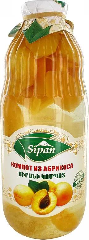 Կոմպոտ ծիրանի «Սիփան» 1լ