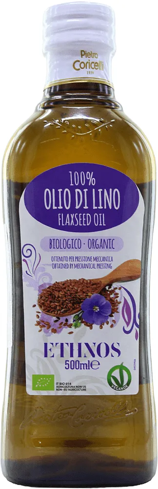 Ձեթ կտավատի «Pietro Coricelli Ethnos Organic» 500մլ