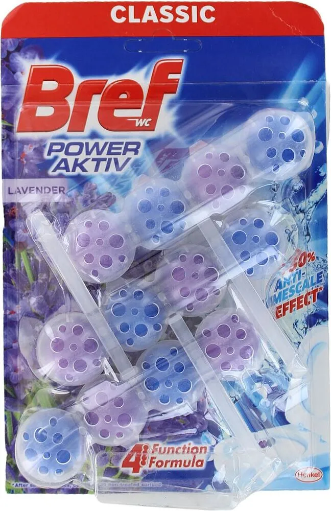Զուգարանակոնքի մաքրող միջոց «Bref Classic» 3x50գ