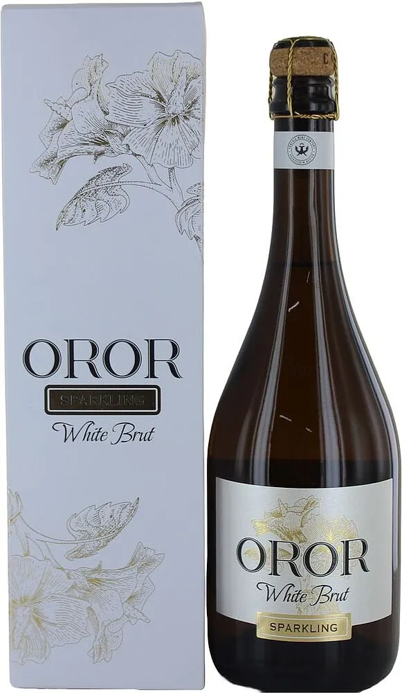 Փրփրուն գինի «Oror White Brut» 0.75լ
