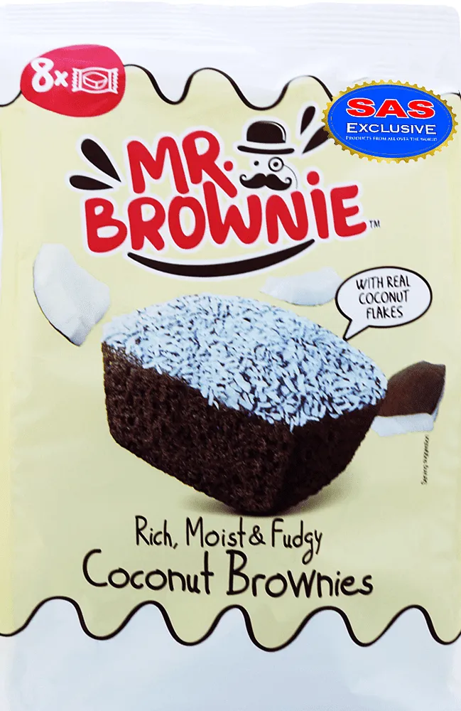 Բիսկվիթ բրաունի կոկոսի քերուկով «Mr. Brownie» 200գ