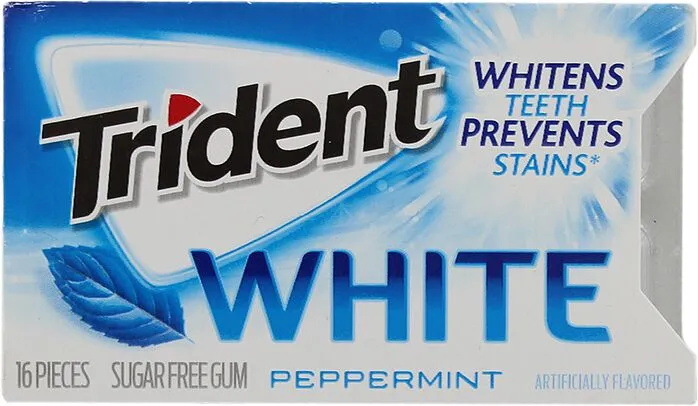 Մաստակ կծու անանուխի «Trident White» 29գ