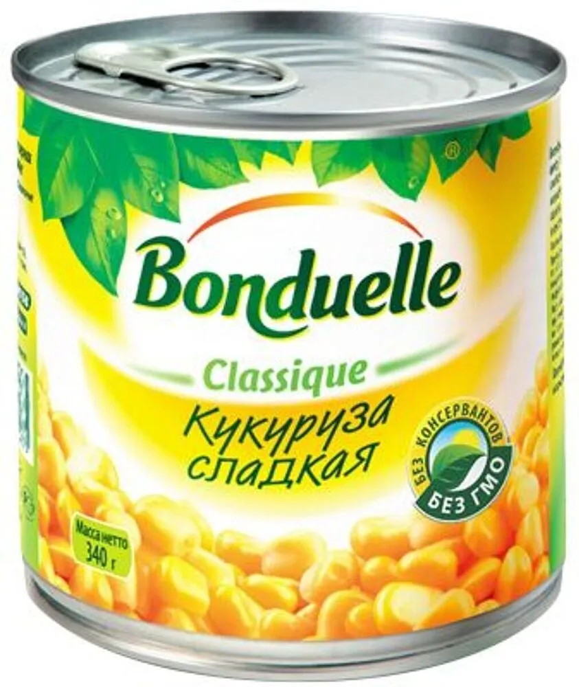 Եգիպտացորեն «Bonduelle» 340գ