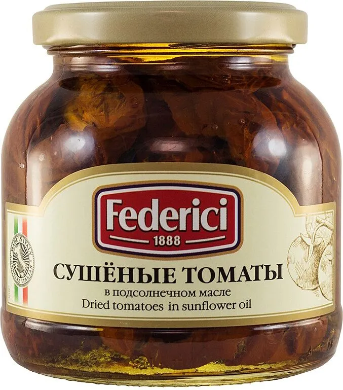 Լոլիկ չորացրած ձեթի մեջ «Federici» 280գ