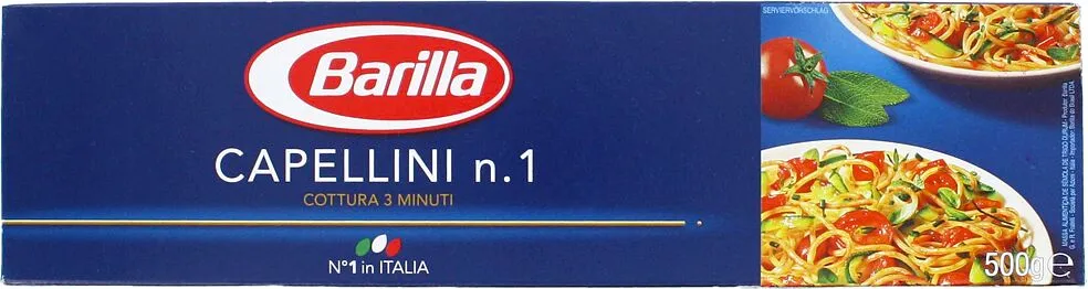 Սպագետտի «Barilla №1 Capellini» 500գ