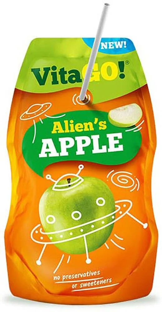 Ըմպելիք մրգային «VitaGo Alien`s» 200մլ
