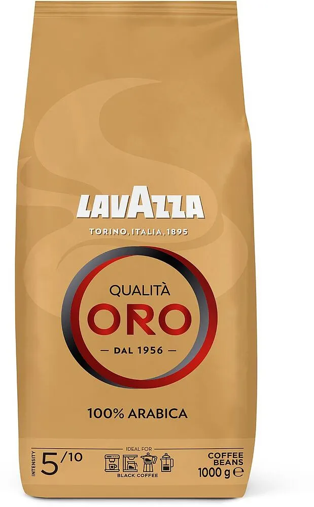 Սուրճ էսպրեսսո հատիկավոր «Lavazza Qualità Oro» 1կգ
