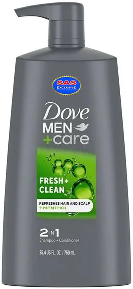 Շամպուն-կոնդիցիոներ «Dove Men+Care Fresh Clean» 750մլ