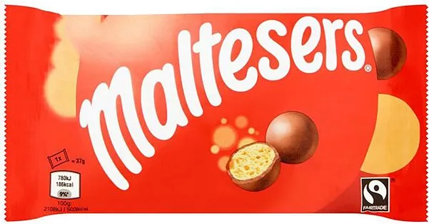 Դրաժե շոկոլադե «Maltesers» 37գ