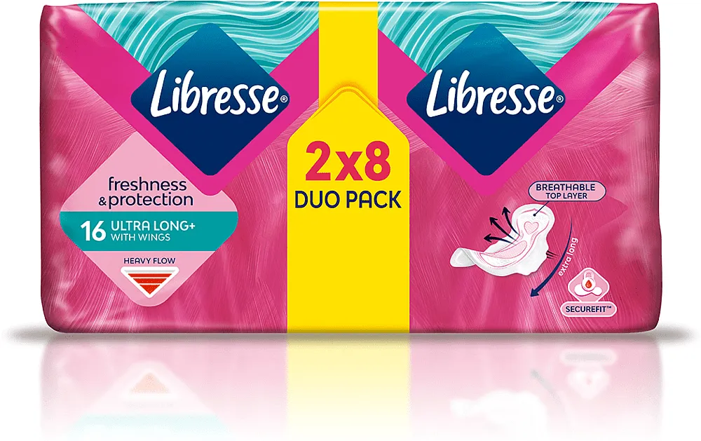 Միջադիրներ «Libresse Invisible Super» 16հատ