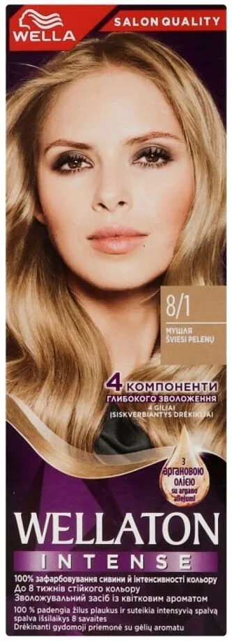 Մազի ներկ «Wellaton» №8/1