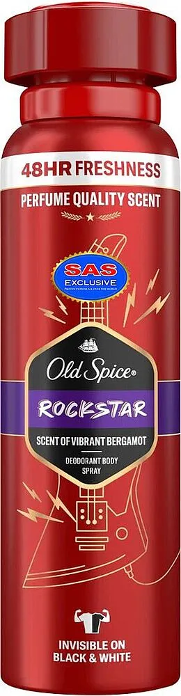 Դեզոդորանտ աէրոզոլային «Old Spice Rockstar» 150մլ 