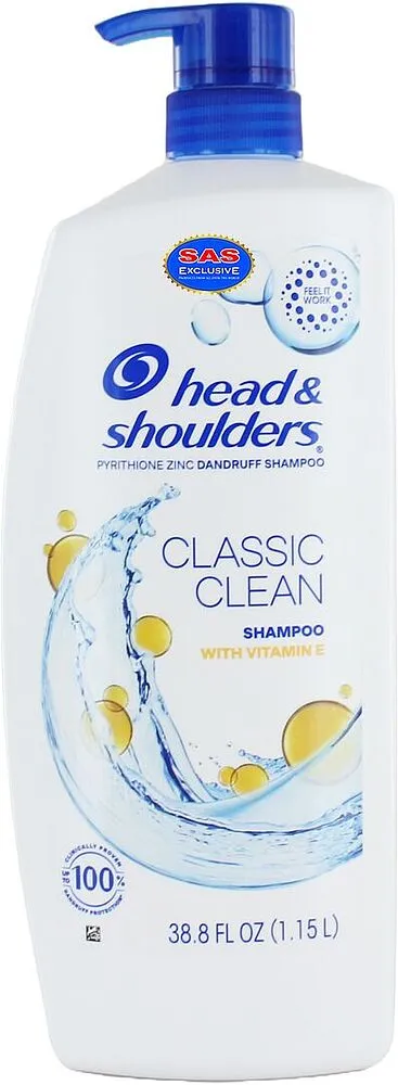 Շամպուն «Head & Shoulders Classic Clean» 1.15լ