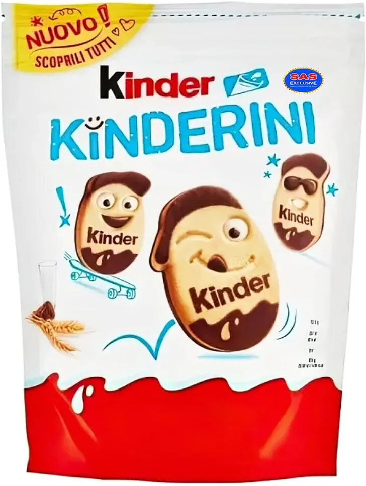 Թխվածքաբլիթ շոկոլադով «Kinder Kinderini» 250գ