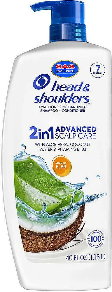 Շամպուն-կոնդիցիոներ «Head & Shoulders» 1.18լ