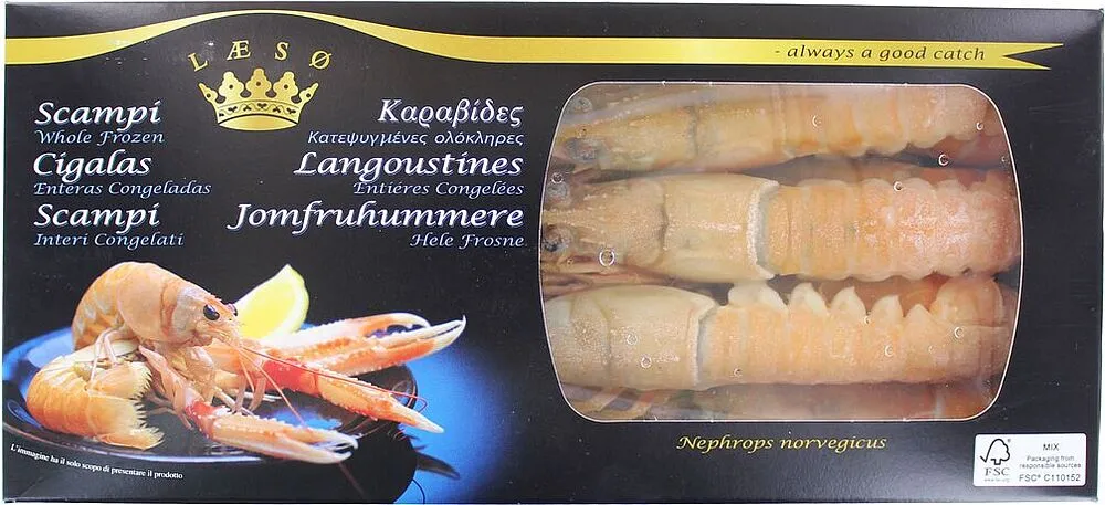 Լանգուստին սառեցված «Laeso» 800գ
