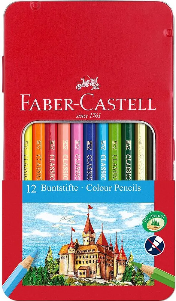 Մատիտներ գունավոր «Faber-Castel»