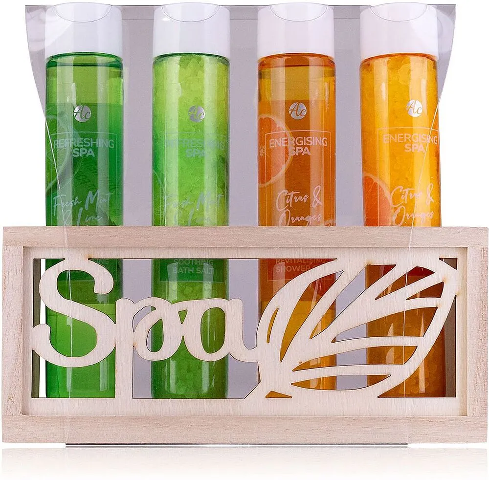 Լոգանքի հավաքածու «Accentra Spa Collection» 4 հատ