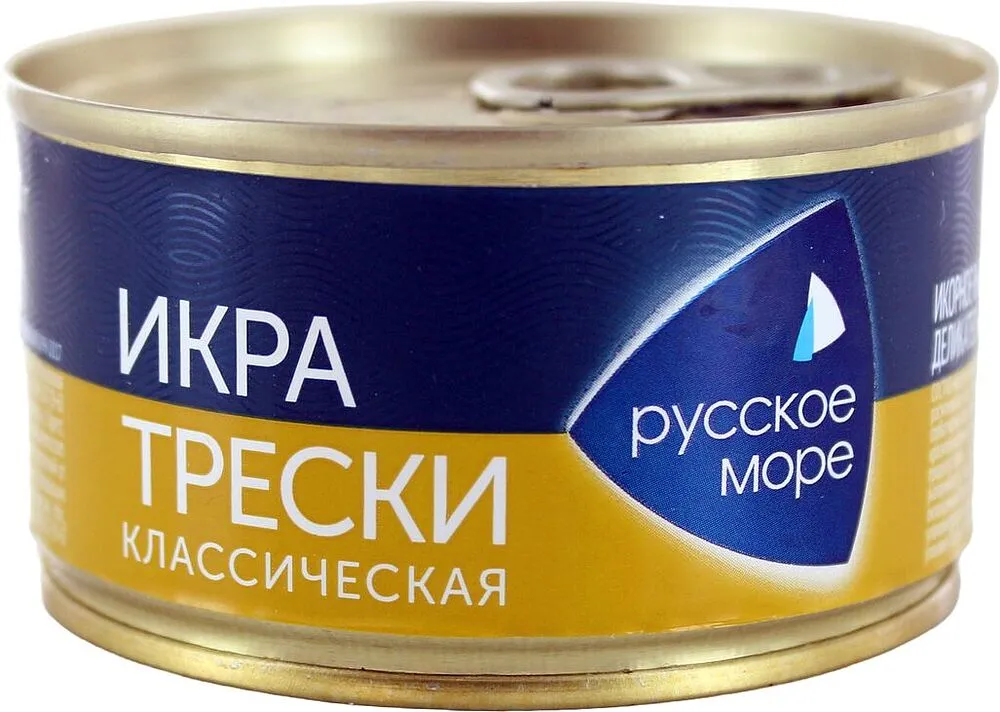 Ձկնկիթ ձողաձկան «Русское Море» 130գ
