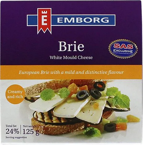 Պանիր բրի «Emborg» 125գ