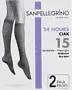 Կիսազուգագուլպա մարմնագույն «Sanpellegrino Nude 15 Den» 2 զույգ