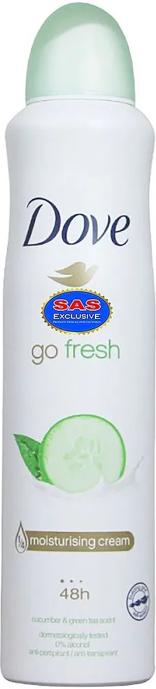 Հակաքրտինքային աէրոզոլային միջոց «Dove Go Fresh» 250մլ