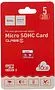 Հիշողության քարտ «Hoco Micro SD 16Gb Class 10»