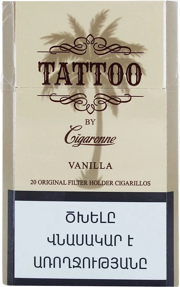 Սիգարիլա «Cigaronne Tattoo King Size Vanilla»