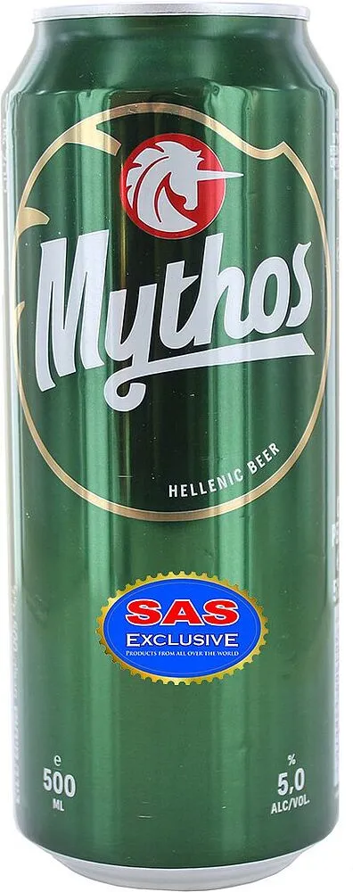 Գարեջուր «Mythos» 0.5լ