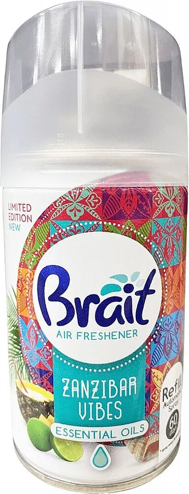Օդը թարմացնող միջոց «Brait Zanzibar Vibes» 250մլ