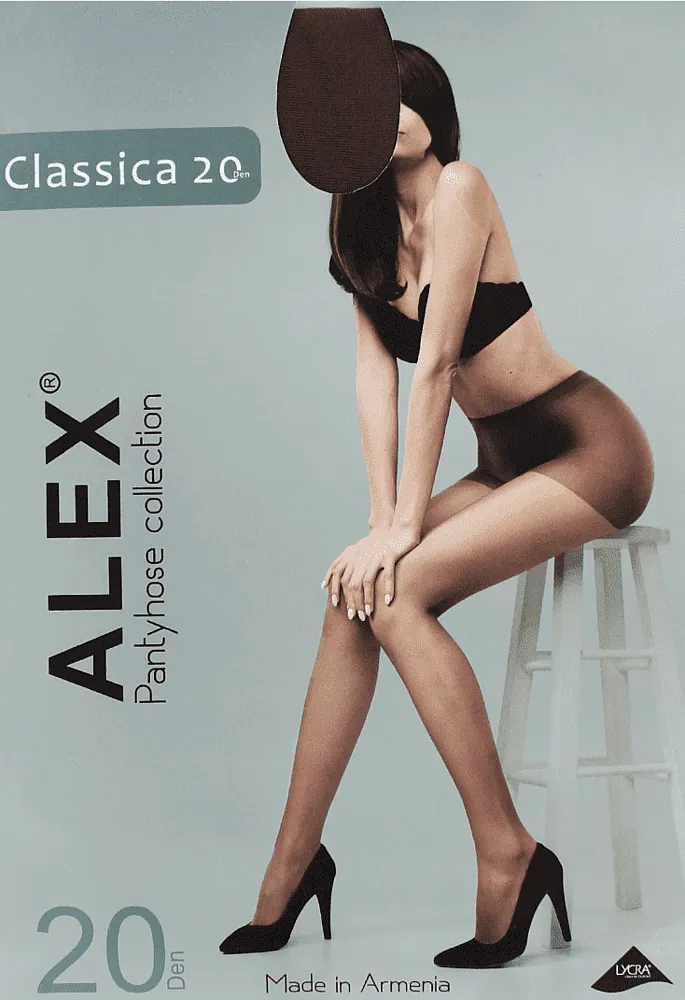 Զուգագուլպա կաստորո «Alex Classica 20 Den N3»