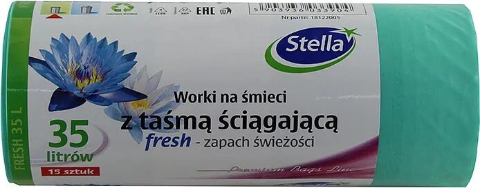Աղբի տոպրակներ «Stella» 35լ