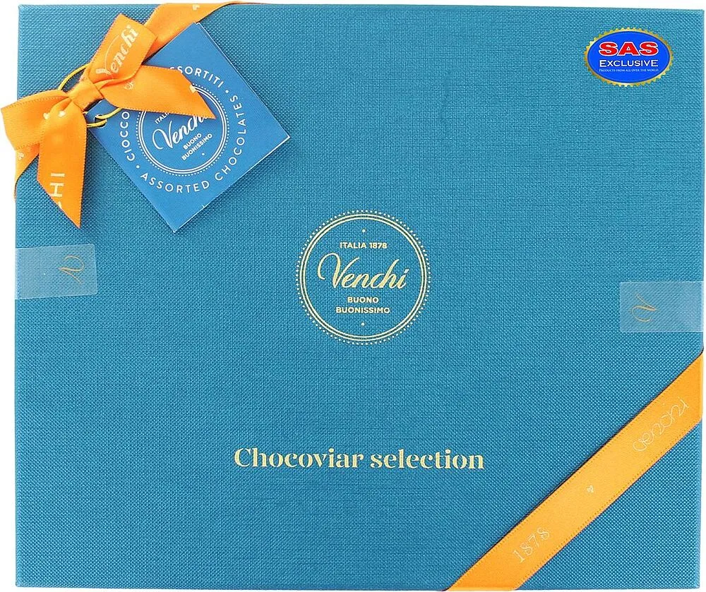 Շոկոլադե կոնֆետների հավաքածու «Venchi Chocoviar Selection» 318գ
