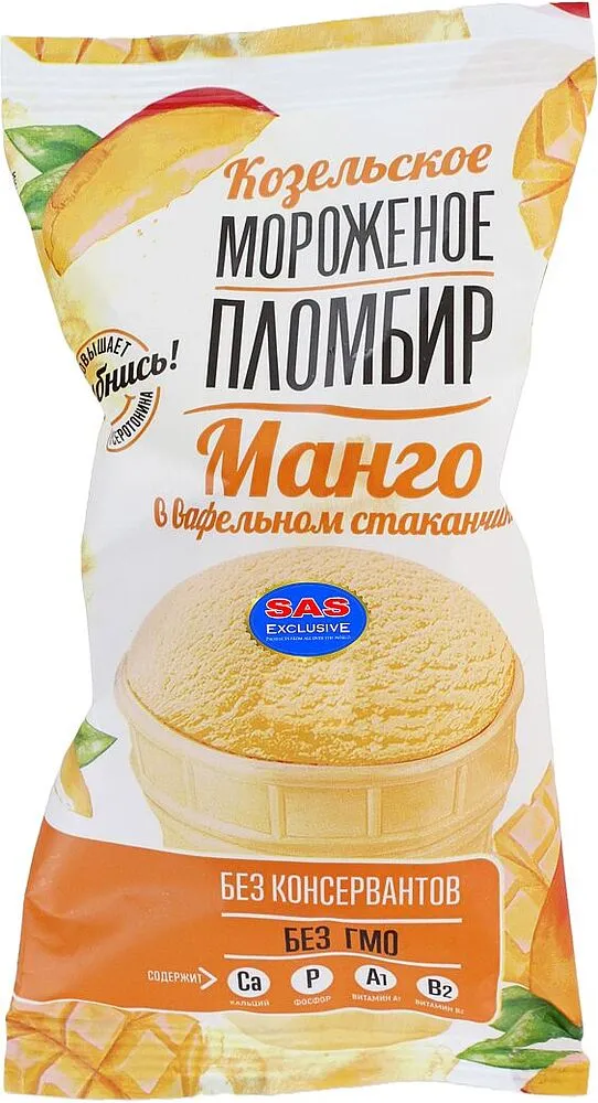 Պաղպաղակ մանգոյի «Козельское» 80գ

