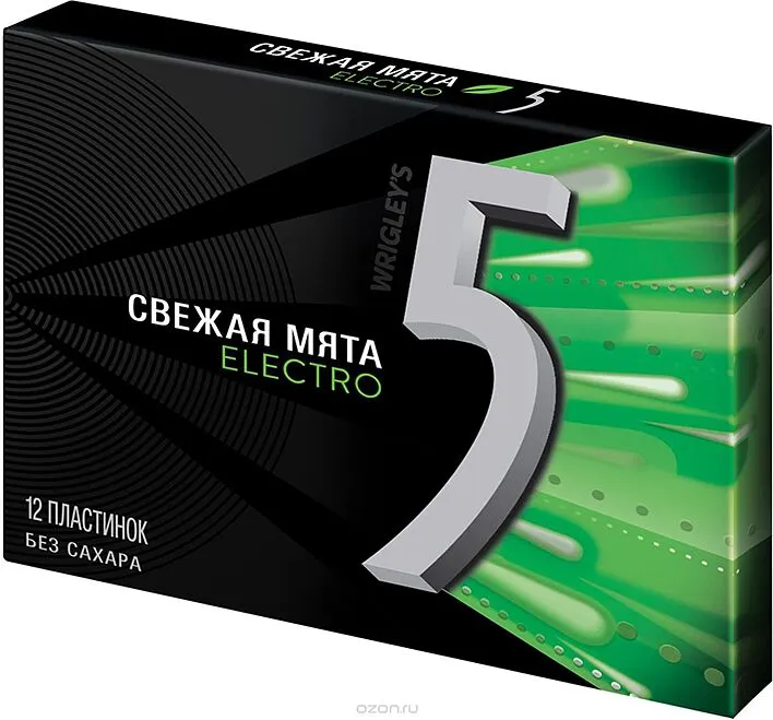 Մաստակ անանուխի «WRIGLEY'S 5» 31.2գ