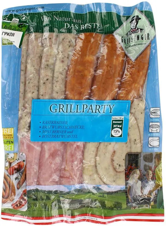 Նրբերշիկ «Greisinger Grillparty» 450գ