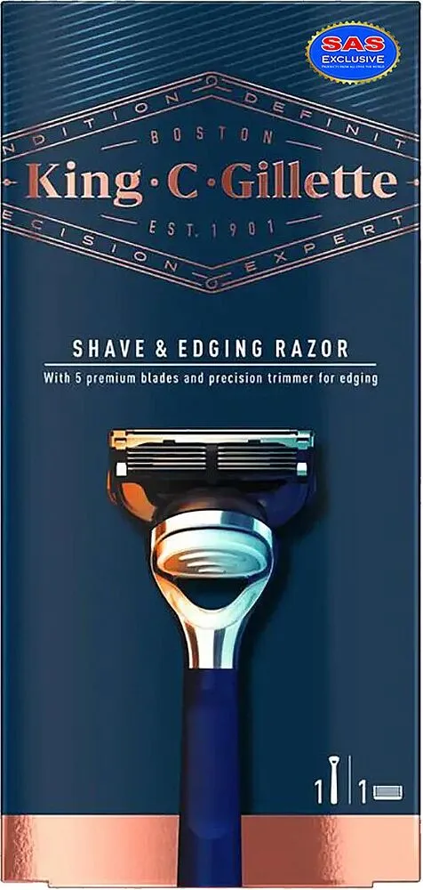 Սափրող սարք «Gillette Shave & Edging Razor» 1հատ

