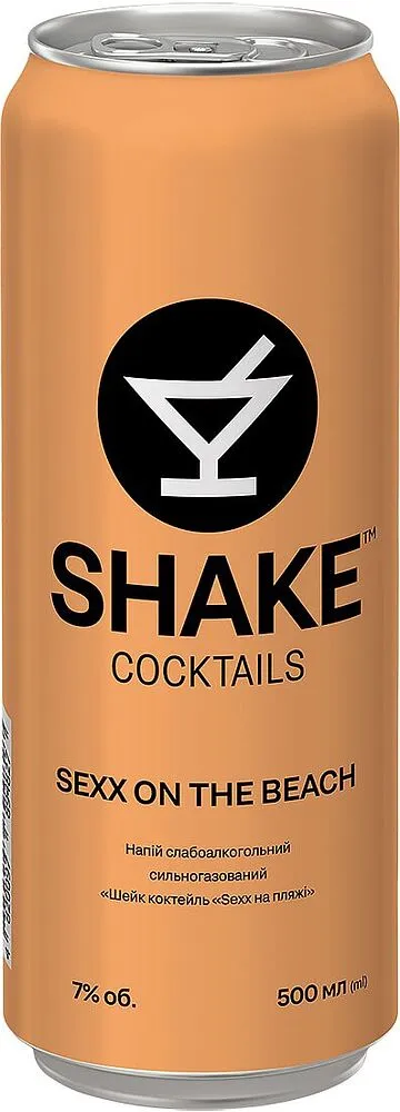 Կոկտեյլ ալկոհոլային «Shake Sex on the Beach» 0.5լ