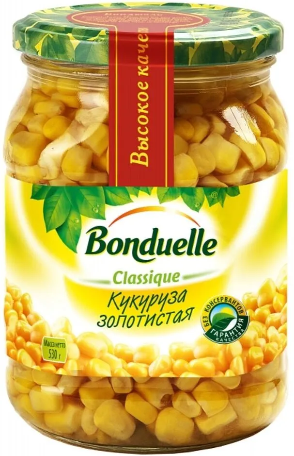 Եգիպտացորեն «Bonduelle» 530գ
