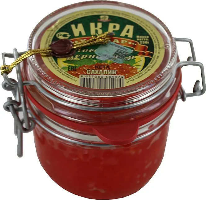 Ձկնկիթ կարմիր «Хавиар» 230գ