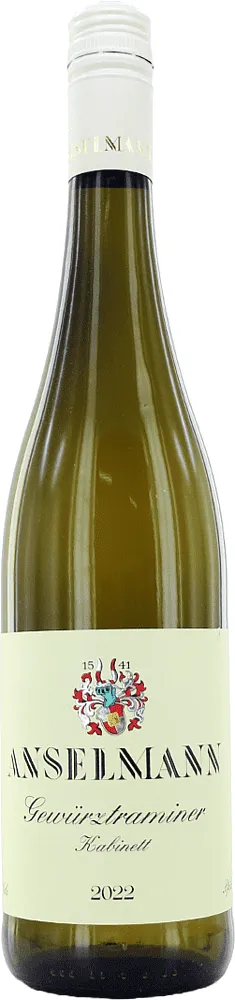 Գինի սպիտակ «Anselmann Gewürztraminer Kabinett» 0.75լ